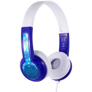 Sluchátka Wired headphones for kids Buddyphones DiscoverFun, Blue (630282193055)