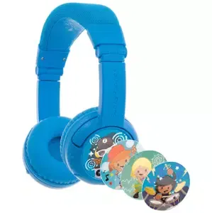 Sluchátka Wireless headphones for kids Buddyphones PlayPlus, Blue (4897111740286)