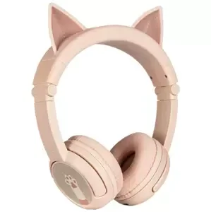Sluchátka Wireless headphones for kids Buddyphones Play Ears Plus cat, Pink (4897111741047)