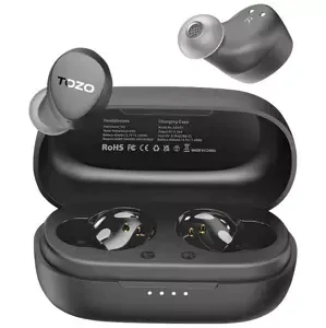 Sluchátka Earbuds TWS TOZO Agile Dots Black (6971681315445)
