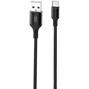 Kabel Cable USB to USB-C XO NB143, 1m, black (6920680870684)