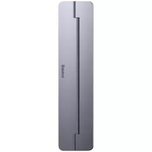Podložka pod notebook Baseus Self-adhesive aluminum holder for MacBook ultra, dark gray (6953156217539)