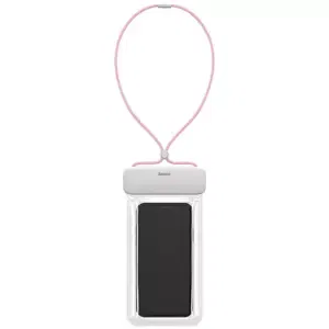 Pouzdro Baseus Let's Go Universal waterproof case for smartphones, pink (6953156220782)
