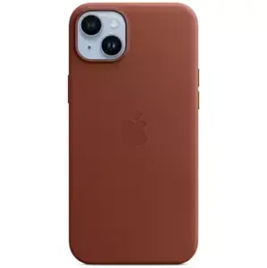 Kryt iPhone 14 Plus Leather Case with MagSafe - Umber (MPPD3ZM/A)