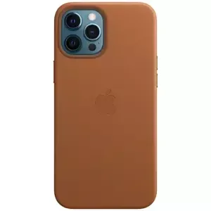 Kryt iPhone 12 Pro Max Leather Case with MagSafe S.Brown (MHKL3ZM/A)