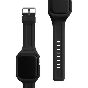 Řemínek UAG Scout+ Strap & Case, black - Apple Watch 8/7 45mm (194153114040)