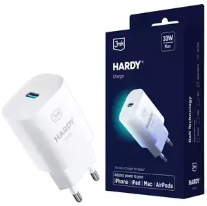 Nabíječka 3MK Hardy GaN Charger 33W Power Delivery 1xUSB-C (5903108492386)