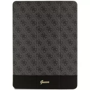 Pouzdro Guess iPad Pro 12.9" black 4G Stripe Allover (GUFCP12PS4SGK)