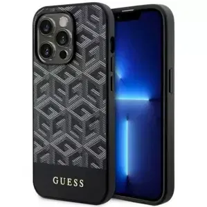 Kryt Guess iPhone 14 Pro Max 6.7" black hardcase GCube Stripes MagSafe (GUHMP14XHGCFSEK)