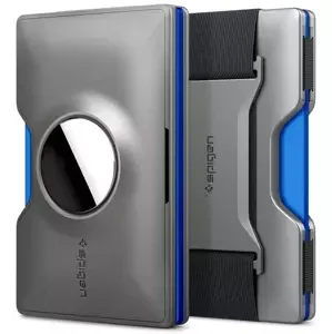 Pouzdro Spigen Wallet S Card Holder, gunmetal - AirTag (AMP02303)
