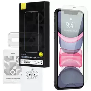 Ochranné sklo Tempered glass Baseus Crystal Eye 0.3 mm for iPhone 11/XR (6932172622930)