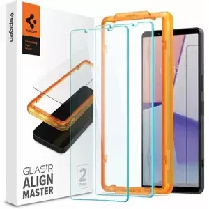 Ochranné sklo Spigen ALM Glas.Tr Slim Sony Xperia 1 V,  2 pcs. tempered glass (AGL06430)