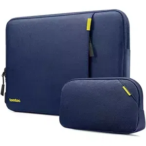 Pouzdro tomtoc Sleeve Kit - 14" MacBook Pro / Air, námořní modrá