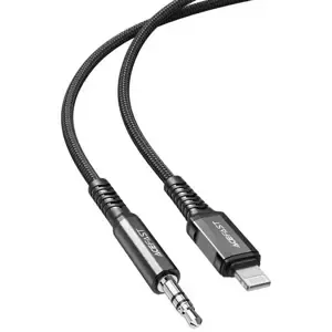 Kabel Cable Lightning to mini jack 3,5mm Acefast C1-06 1.2m (black)