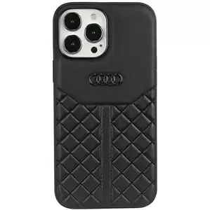 Kryt Audi Genuine Leather iPhone 13 Pro Max 6.7" black hardcase AU-TPUPCIP13PM-Q8/D1-BK (AU-TPUPCIP13PM-Q8/D1-BK)