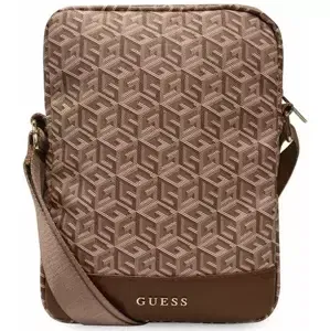 Guess Bag GUTB10HGCFSEW 10" brown GCube Stripe Tablet Bag (GUTB10HGCFSEW)