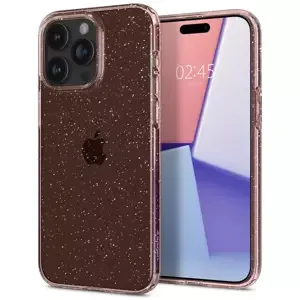 Kryt Spigen Liquid Crystal Glitter, rose quartz - iPhone 15 Pro (ACS06702)