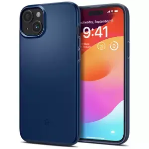 Kryt Spigen Thin Fit, navy blue - iPhone 15 (ACS06777)