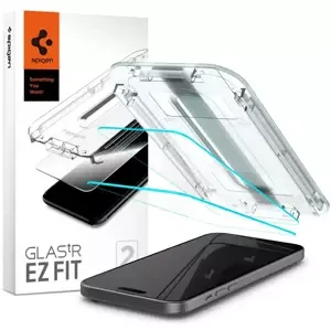 Ochranné sklo Spigen Glass tR EZ Fit 2 Pack, transparency - iPhone 15 Plus (AGL06883)