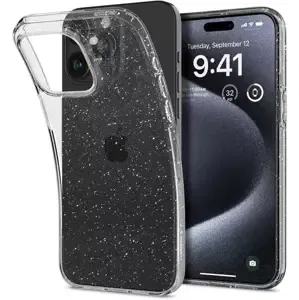Kryt Spigen Liquid Crystal Glitter, crystal quartz - iPhone 15 Pro (ACS06701)