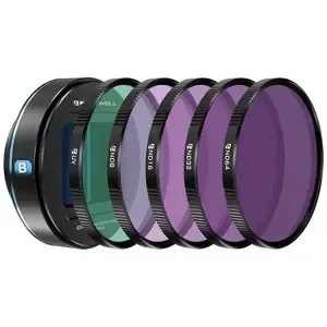 Filtr Set of 5 anamorfic filters Freewell Sherpa for iPhone 13 / iPhone 14 (blue)