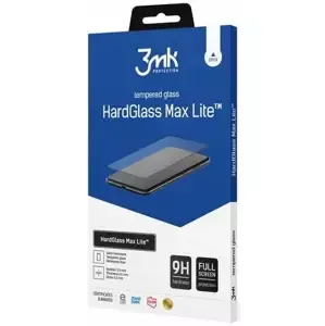 Ochranné sklo 3MK HardGlass Max Lite iPhone 15 Pro Max 6.7" black, Fullscreen Glass Lite
