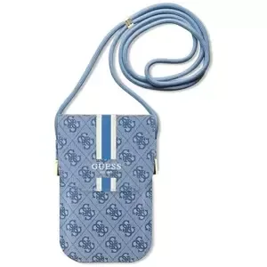 Pouzdro Guess Handbag GUOWBP4RPSB blue 4G Stripes (GUOWBP4RPSB)
