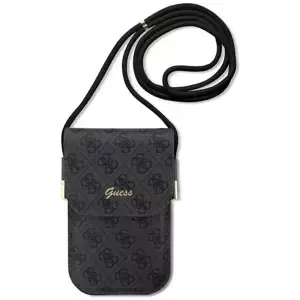 Pouzdro Guess Bag GUOWBP4SNSK black 4G Metal Script Logo (GUOWBP4SNSK)