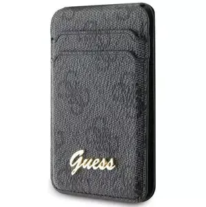 Peněženka Guess Wallet Card Slot Stand GUWMSHG4SHK black MagSafe 4G Classic Logo (GUWMSHG4SHK)
