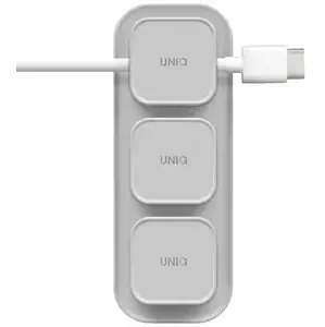 Držák UNIQ Pod Mag magnetic cable organizer + base grey (UNIQ-POD-GRAY)