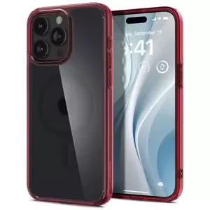 Kryt Spigen Ultra Hybrid MagSafe, frost deep red - iPhone 15 Pro (ACS07057)