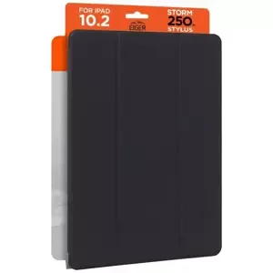Kryt Eiger Storm 250m Stylus Case for Apple iPad 10.2 (9th Gen) Retail Sleeve in Black