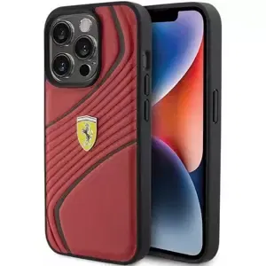 Kryt Ferrari FEHCP15LPTWR iPhone 15 Pro 6.1" red hardcase Twist Metal Logo (FEHCP15LPTWR)