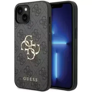 Kryt Guess GUHCP15M4GMGGR iPhone 15 Plus 6.7" grey hardcase 4G Big Metal Logo (GUHCP15M4GMGGR)