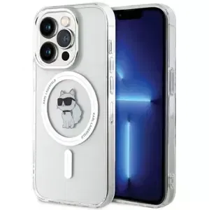 Kryt Karl Lagerfeld KLHMP15LHFCCNOT iPhone 15 Pro 6.1" transparent hardcase IML Choupette MagSafe (KLHMP15LHFCCNOT)