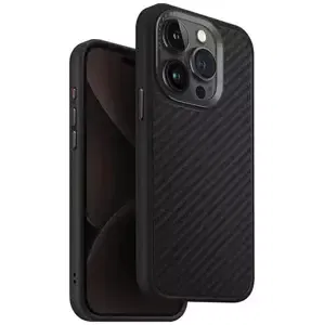 Kryt UNIQ case Keva iPhone 15 Pro 6.1" Magclick Charging black (UNIQ-IP6.1P(2023)-KEVAMBLK)