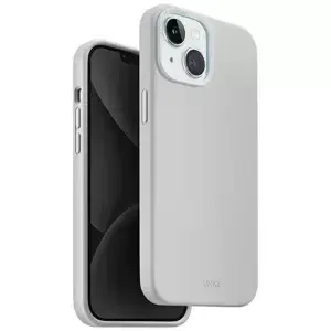 Kryt UNIQ case Lino Hue iPhone 15 6.1" Magclick Charging grey (UNIQ-IP6.1(2023)-LINOHMCGRY)