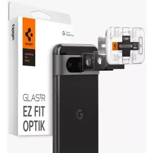 Ochranné sklo Spigen Glass tR EZ Fit Optik Black 2 Pack - Google Pixel 8 (AGL06352)