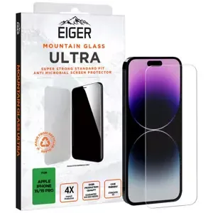 Ochranné sklo Eiger Mountain Glass Ultra Screen Protector 2.5D for Apple iPhone 15 / 15 Pro in Clear