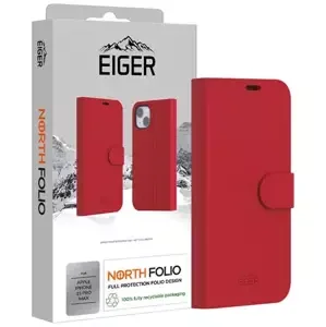 Kryt Eiger North Folio Case for Apple iPhone 15 Pro Max in Red