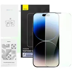 Ochranné sklo Privacy Protection Tempered Glass Baseus Crystal Series iPhone 14 Pro