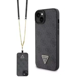 Kryt Guess GUHCP15MP4TDSCPK iPhone 15 Plus 6.7" black hardcase Crossbody 4G Metal Logo (GUHCP15MP4TDSCPK)