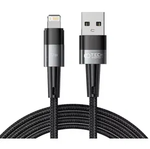 Kabel TECH-PROTECT ULTRABOOST LIGHTNING CABLE 12W/2.4A 200CM GREY (9490713934173)