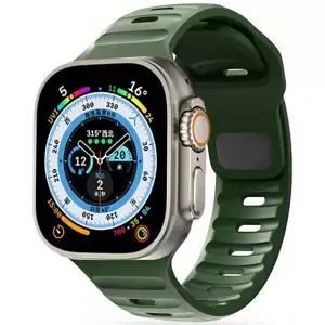 Řemínek TECH-PROTECT ICONBAND LINE APPLE WATCH 4 / 5 / 6 / 7 / 8 / 9 / SE (38 / 40 / 41 MM) ARMY GREEN (9490713936870)