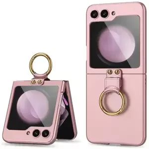 Kryt TECH-PROTECT ICON RING GALAXY Z FLIP 5 ROSE GOLD (9319456603804)