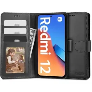 Kryt TECH-PROTECT WALLET XIAOMI REDMI 12 BLACK (9490713936214)