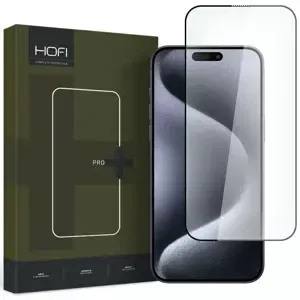 Ochranné sklo HOFI GLASS PRO+ IPHONE 15 PRO BLACK (9319456604764)