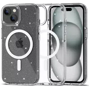 Kryt TECH-PROTECT FLEXAIR HYBRID MAGSAFE IPHONE 15 PLUS GLITTER CLEAR (9490713936412)