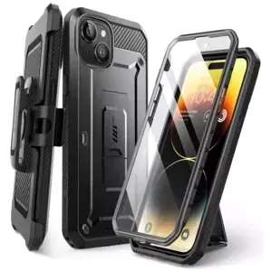 Kryt SUPCASE UNICORN BEETLE PRO IPHONE 15 BLACK (843439124363)