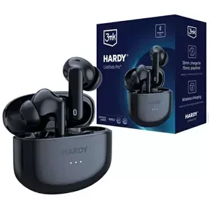Sluchátka 3MK Hardy LifePods Pro wireless headphones Bluetooth 5.3 ANC black